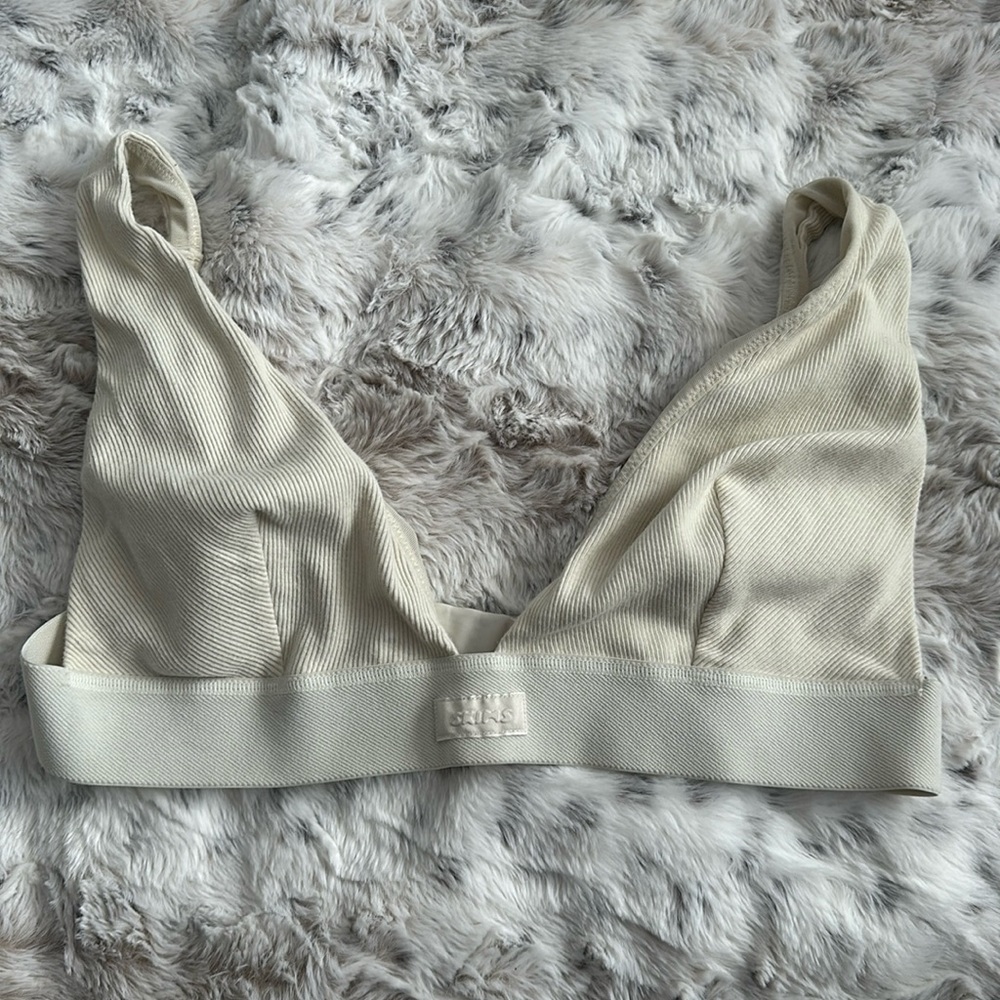 SKIMS Ribbed Bralette 2X